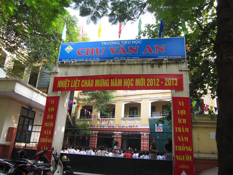 Trường Tiểu học Chu Văn An nơi ươm mầm nhân tài Đất Việt